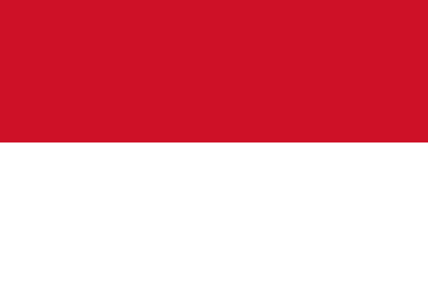 Bandeira de Indonésia
