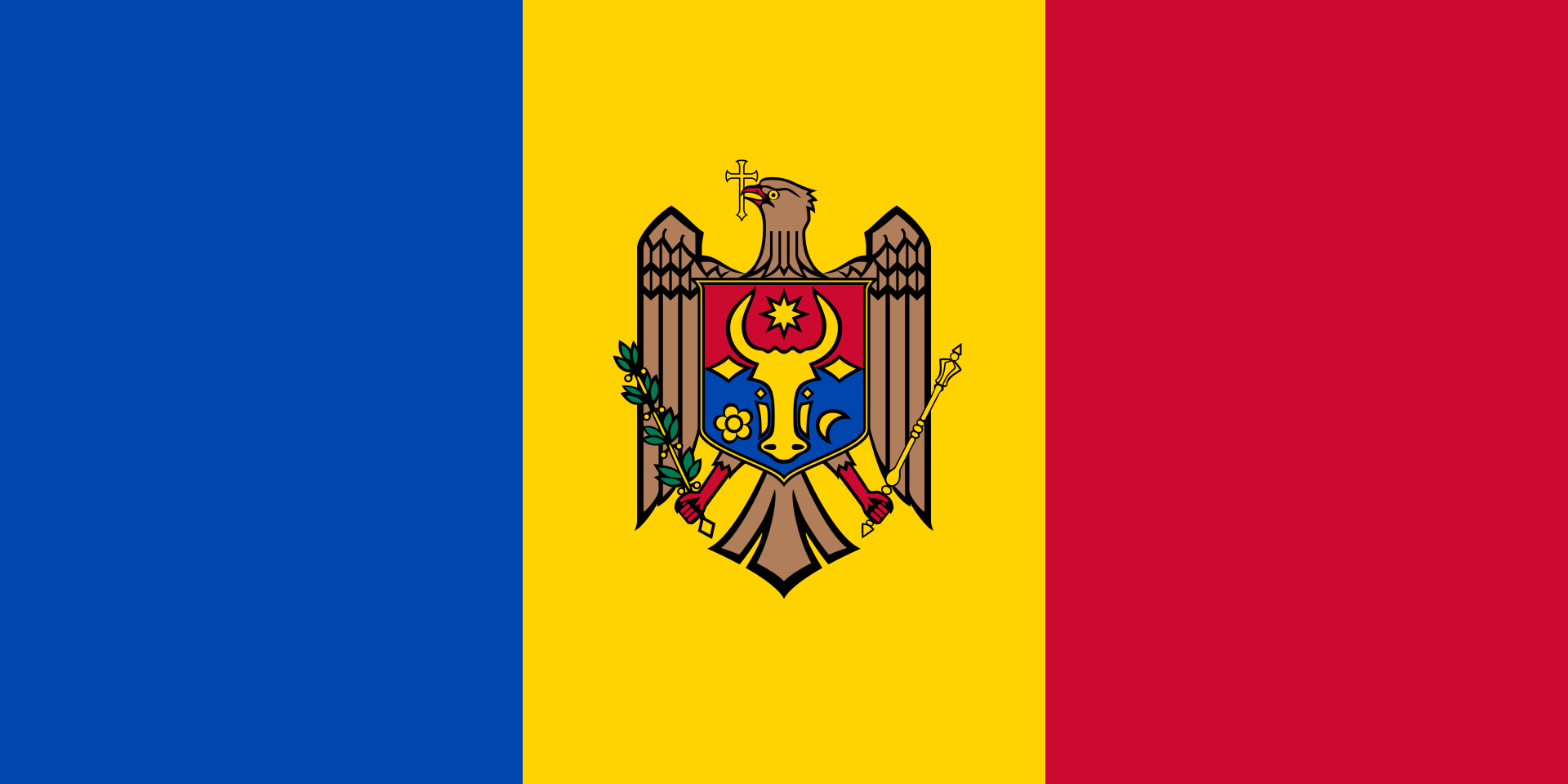 Bandeira de Moldávia